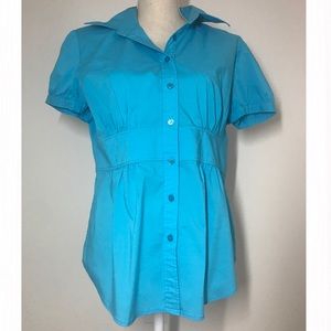 NY and Co. Button Down shirt, size L.